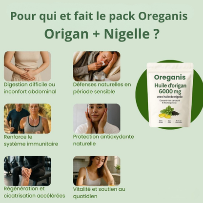 Oreganis - Booster d'énergie et de santé